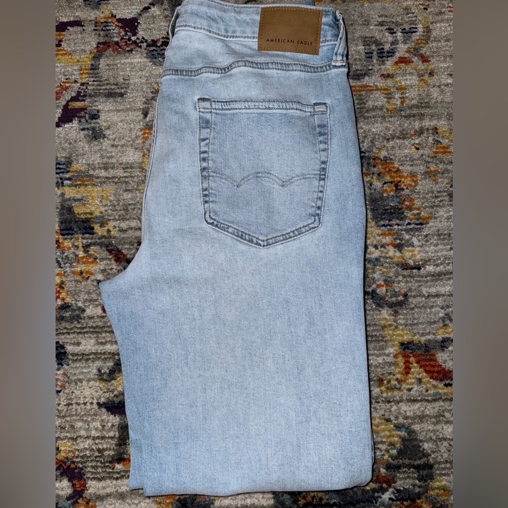 Blue American Eagle Airflex Jeans
